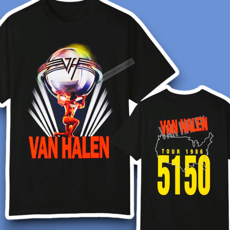 Van Halen 5150 Tour 1986 Graphic Unisex T-Shirt