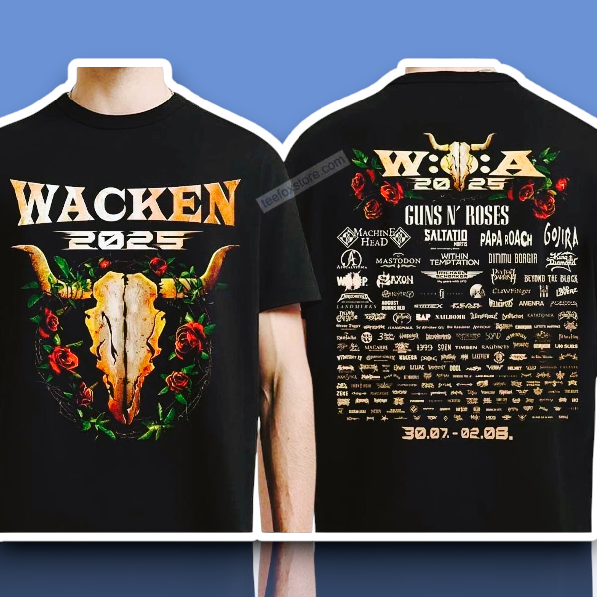 Wacken Open Air 2025 Festival Unisex Shirt