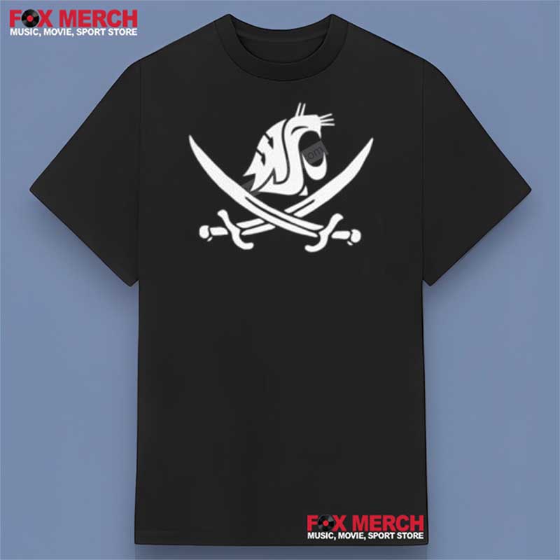 Washington State University Cougars Pirate Mike Leach T-Shirt