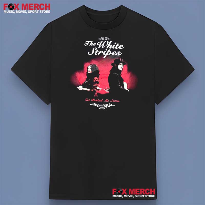 White Stripes Get Behind Me Satan Album Shirt