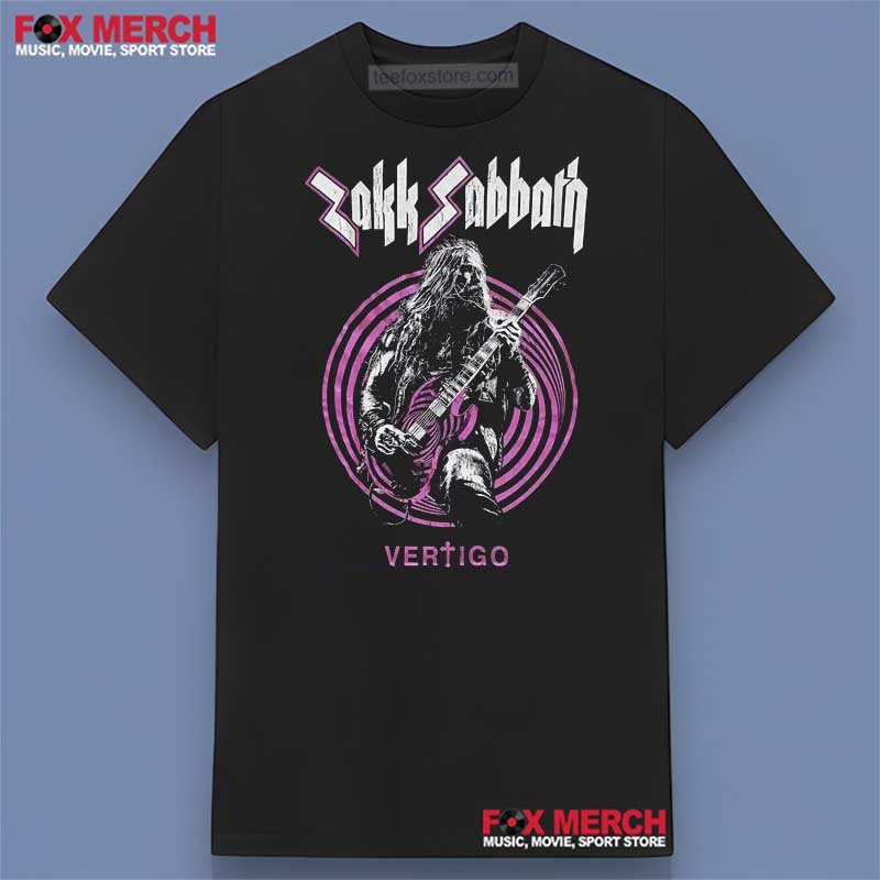 Zakk Sabbath Vertigo Album Band Shirt