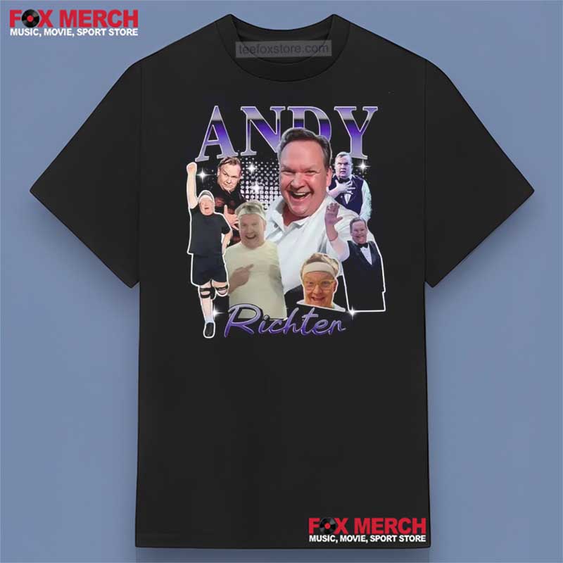 Andy Richter Black Unisex T-Shirt Men Women