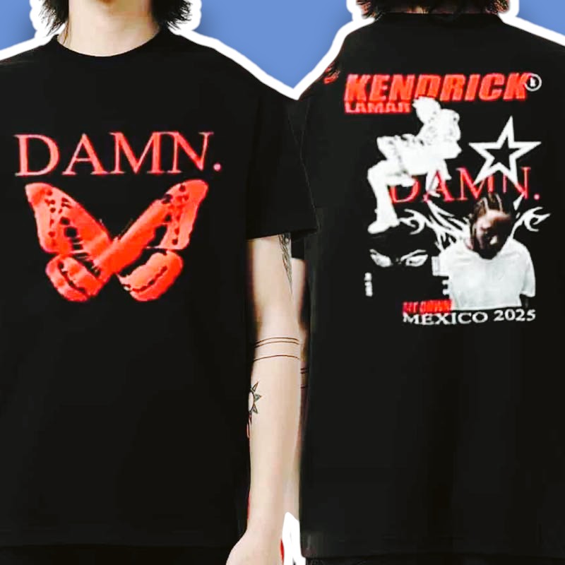 Kendrick Lamar Grand National Tour Mexico City 2025 Shirt