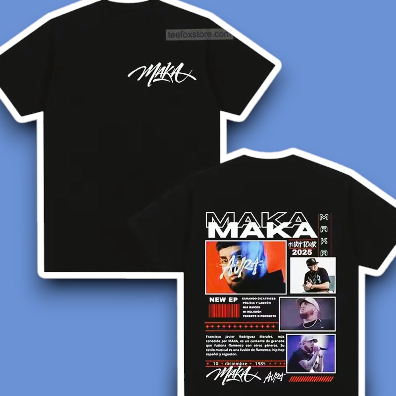 Maka Aura Tour 2025 Unisex T-Shirt