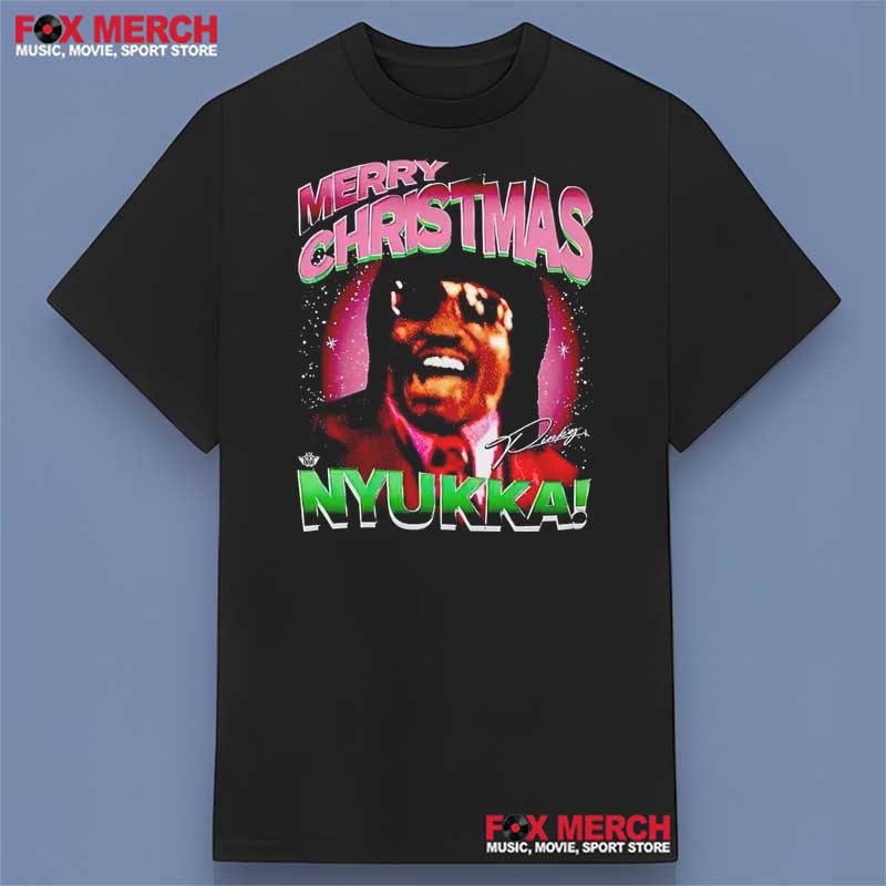 Merry Christmas Nyukka Pinky Graphic Shirt