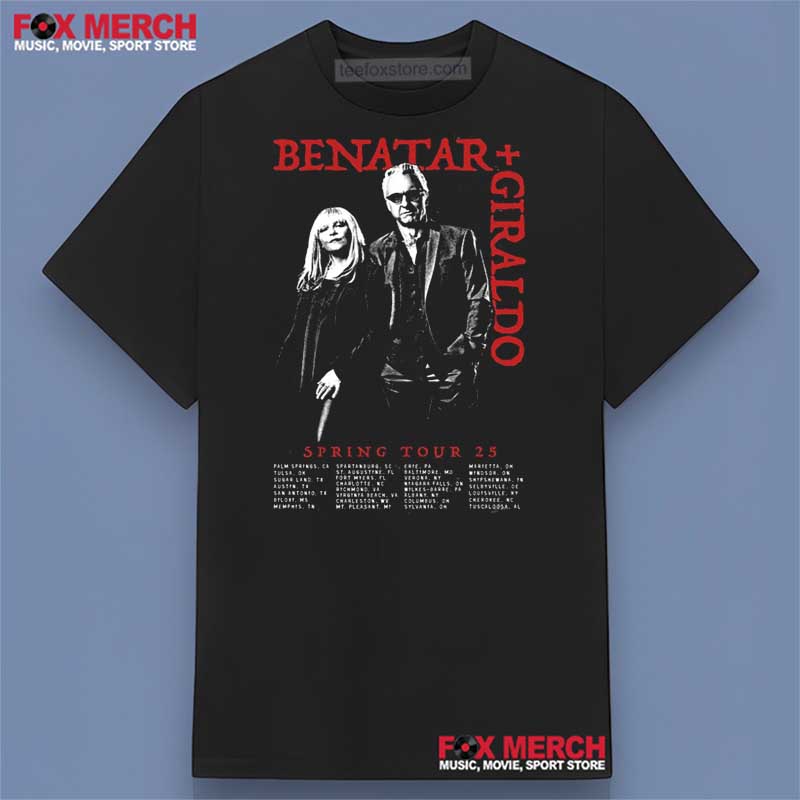 Pat Benatar Giraldo Spring Tour 2025 Shirt