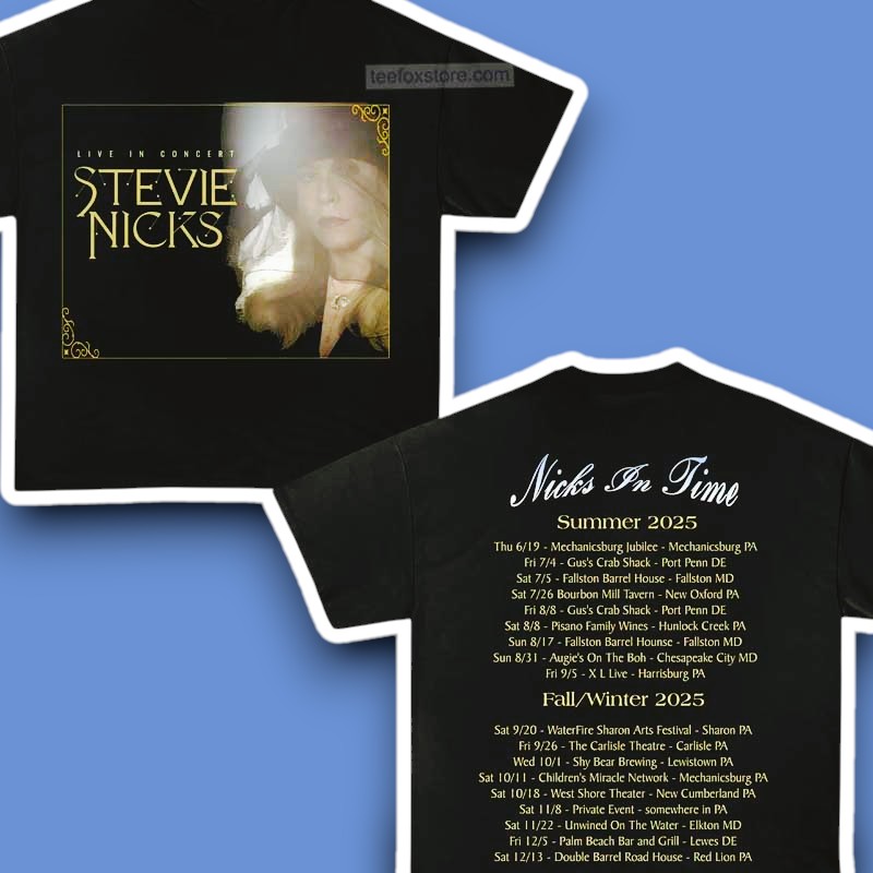 Stevie Nicks - Nicks In Time Summer 2025 Shirt