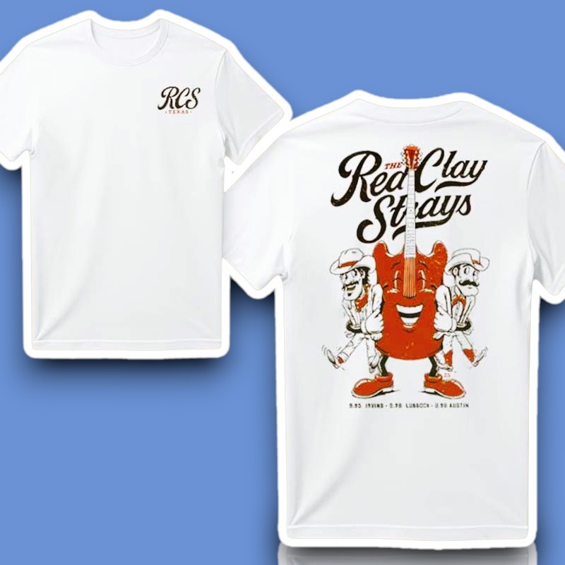 The Red Clay Strays Concert 2025 Shirt