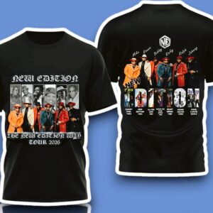 2026 The New Edition Way Tour Concert Dates Graphic Shirt