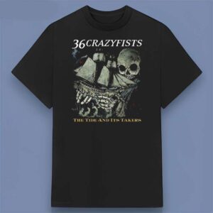 36 Crazyfists The Tide and Its Takers 2008 Album T Shirt