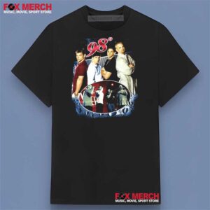 98 Degrees Band Retro Graphic Shirt