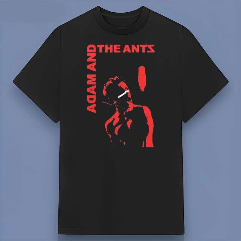 Adam And The Ants Rock Band Graphic T Shirt