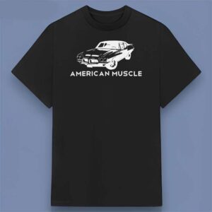 American Muscle 1970s Retro Graphic Unisex T Shirt