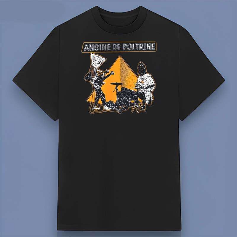 Angine de Poitrine Band Graphic T Shirt For Fans