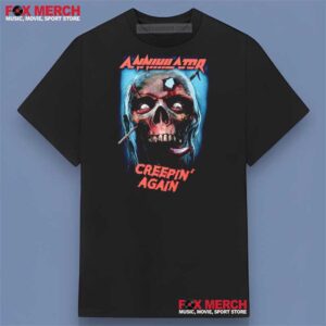 Annihilator Band Creepin' Again 2015 Graphic Shirt