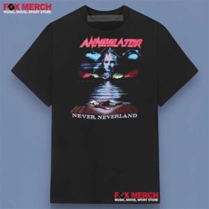 Annihilator Band Never Neverland 1990 Graphic Shirt
