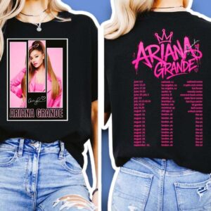 Ariana Grande Eternal Sunshine Tour 2026 Concert Graphic T Shirt