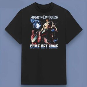 Army Of Darkness Get Some Lightning Movie Graphic Unisex T Shirt