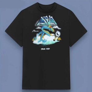 Asia Band Tour 1982 Vintage Graphic T Shirt