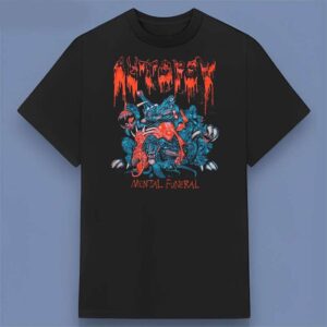Autopsy Band Mental Funeral Album 1991 Graphic T Shirt