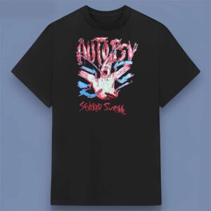 Autopsy Severed Survival Album 1989 Graphic T Shirt For Fans