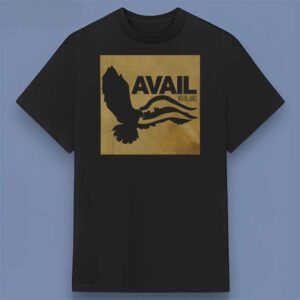 Avail Over The James Album 1998 Retro T Shirt