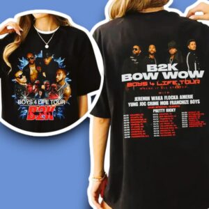 B2K Bow Wow Boys 4 Life Tour 2026 Dates Graphic Shirt