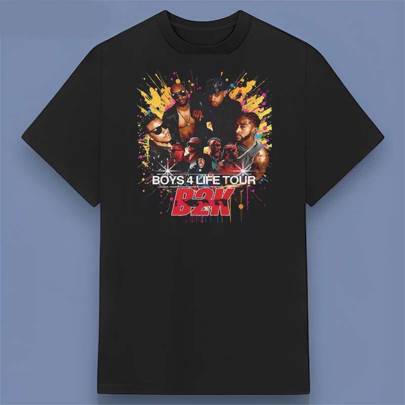 B2K Bow Wow Boys4Life Tour Music T Shirt