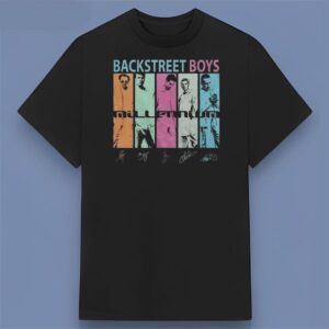 Backstreet Boys Millennium 1999 Graphic T Shirt