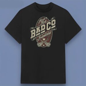 Bad Company Fantasy Rock Band Graphic Shirt