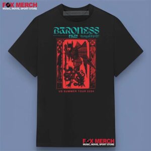 Baroness US Summer Tour 2024 Band Graphic Shirt