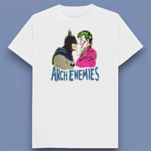 Batman and Joker Arch Enemies Graphic Shirt