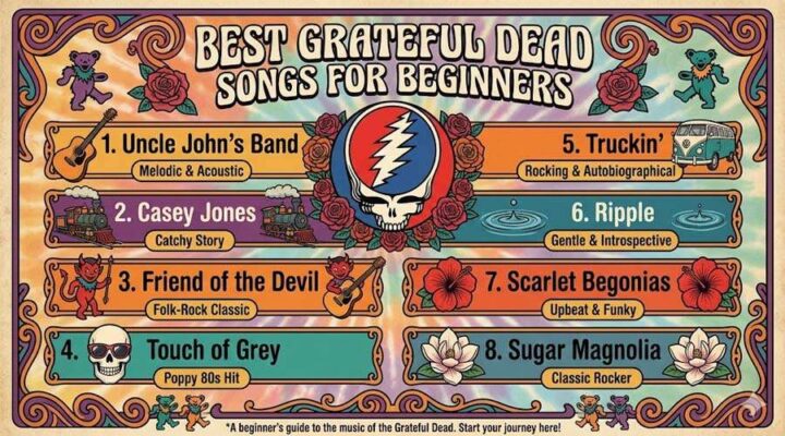 Best Grateful Dead Songs for Beginners