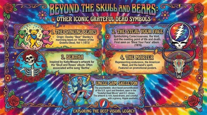 Beyond the Skull and Bears Other Iconic Grateful Dead Symbols