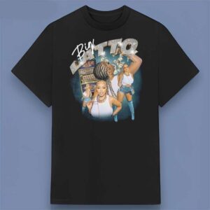 Big Latto Rapper 90s Style Retro T Shirt
