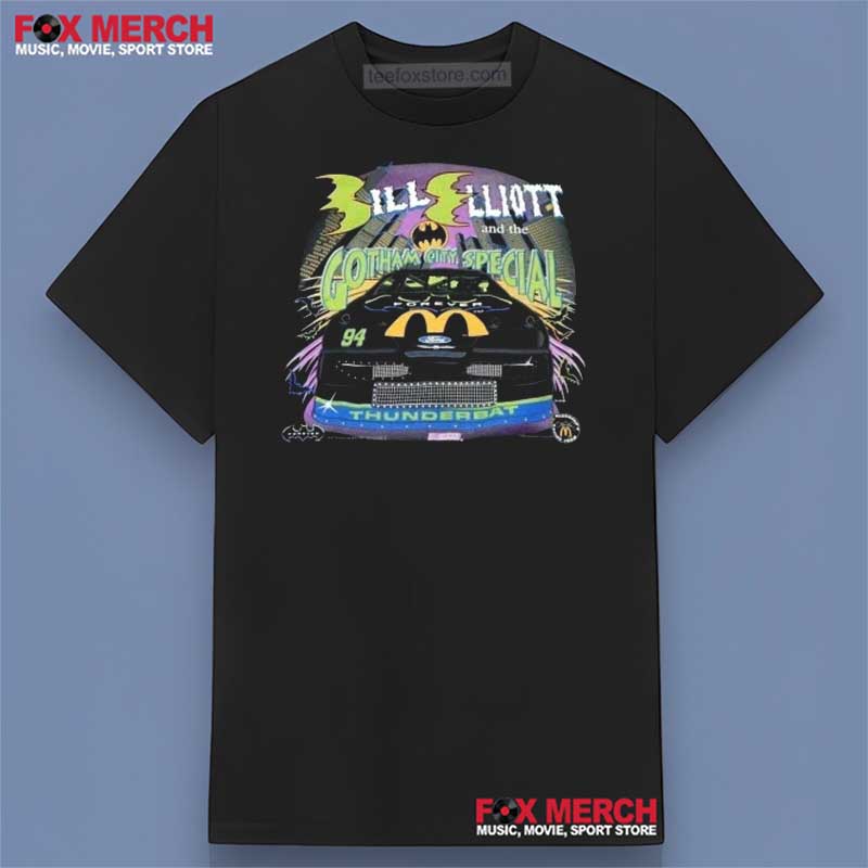 Bill Elliott Nascar Batman Forever 1995 Graphic Shirt