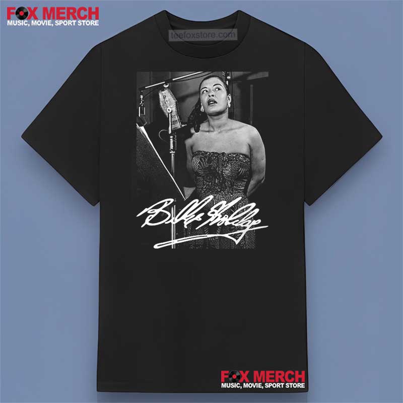 Billie Holiday Music Singer Graphic Shirt