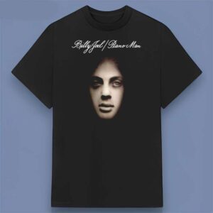 Billy Joel Singer Music Piano Graphic T Shirt
