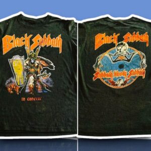 Black Sabbath In Concert 1978 Retro Graphic Shirt