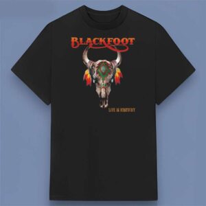 Blackfoot Live In Kentucky 2007 Band Graphic T Shirt
