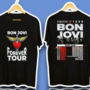 Bon Jovi Forever Tour Concert 2026 Music Shirt