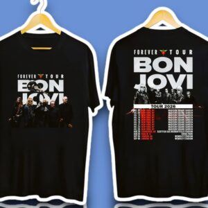 Bon Jovi Forever Tour Dates 2026 Graphic Shirt
