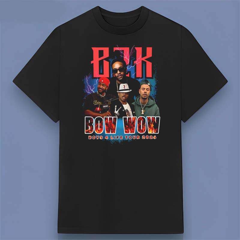 Bow Wow Boys 4 Life Tour 2026 Graphic Unisex T Shirt