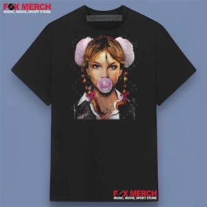 Britney Spears Bubblegum Picture Graphic Shirt