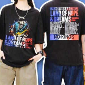 Bruce Springsteen E Street Band Land of Hope and Dreams Tour 2026 T Shirt