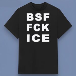 Bsf Fck Ice Black Graphic Shirt