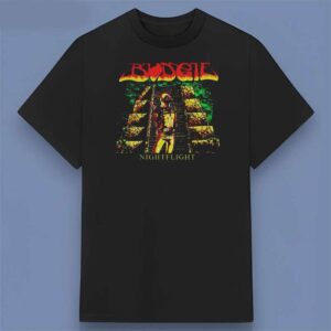 Budgie Nightflight Album 1981 Graphic Unisex T Shirt