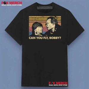 Can You Fly, Bobby RoboCop Movie Graphic Shirt