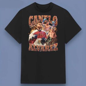 Canelo Alvarez Boxing Graphic Unisex Black T Shirt