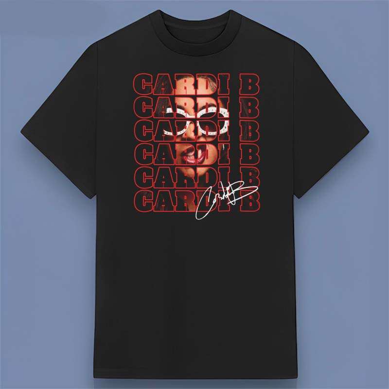 Cardi B Music Graphic Unisex T Shirt For Fans